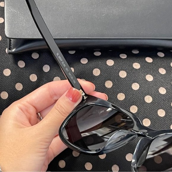 ✨New YSL Black Rectangular Sunglasses SL 285F main image 4